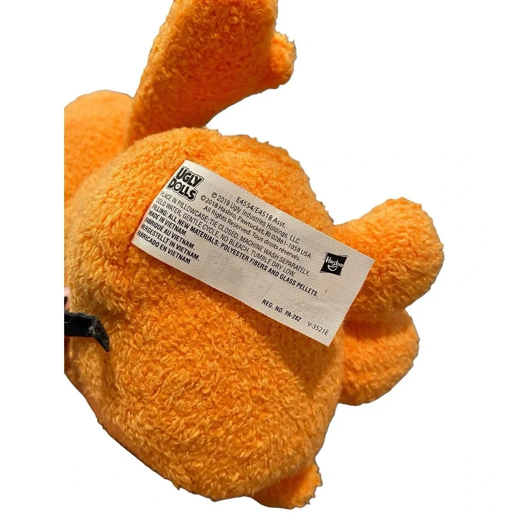 Hasbro Ugly Dolls Plush Stuffed Animal 2019 WAGE Small Orange 9